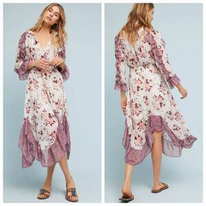 Misa LA Francoise Fairy Ruffle Dress Sz. L New FLAW